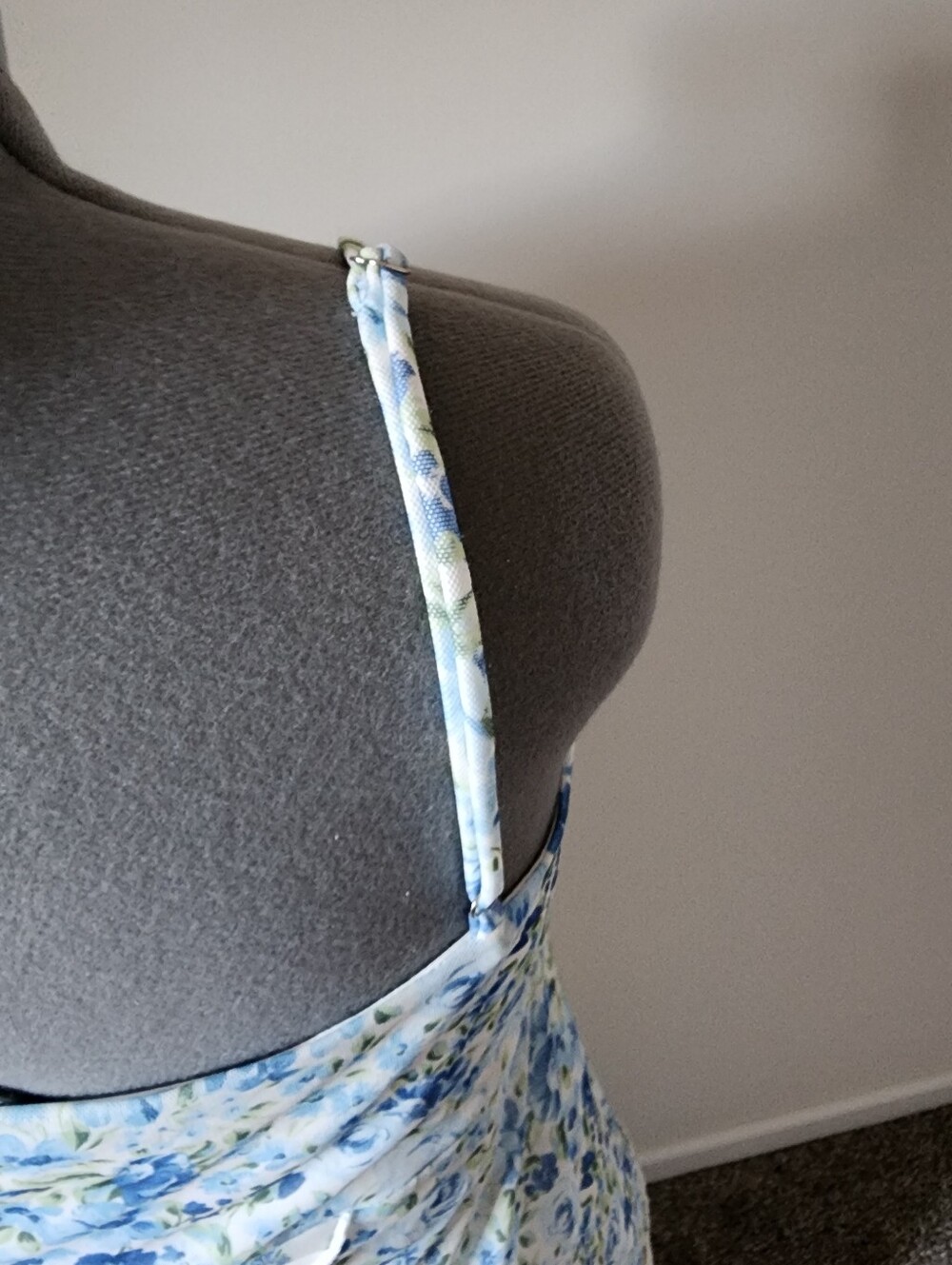 0X Arula Blue Floral Patchwork Maxi Dress - Picture 6 of 15